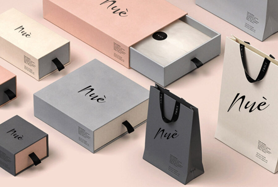 Brand identity Nue abbigliamento