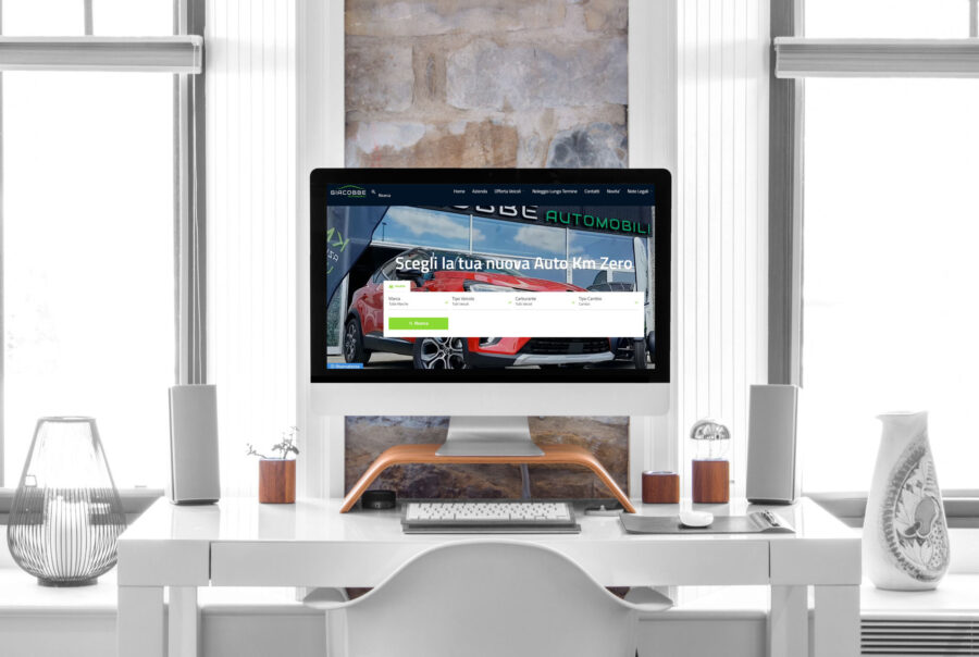 Sito Web Concessionaria Giacobbe Automobili